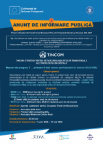 Anunț de informare publică - Raport de progres, primele 9 luni (starea participanților la data de 28.02.2026)